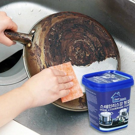 Over & Cookware Stainless Steel Household Kitchen Cleaner 500gm